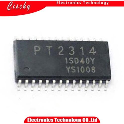 10pcs PT2314E SOP-28 PT2314 SOP 2314E SOP28 SMD