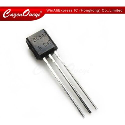 100pcs/lot BC547B BC546C BC547C BC546B BC548B BC550B BC556B BC557B BC558B BC558C BC559B TO92 triode transistor