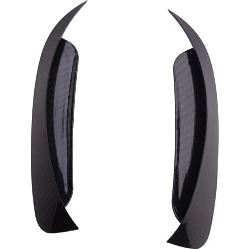 2pcs Car Rear Bumper Spoiler Canards Side Air Vent Cover Trim Styling ABS Fit For Mercedes Benz GLA 250 GLA 45 AMG 200 CGI Sport