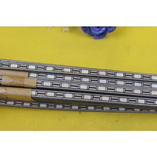 25Strip Luthier Purfling Binding Marquetry INLAY 640x6x1.0mm Guitar Parts #63