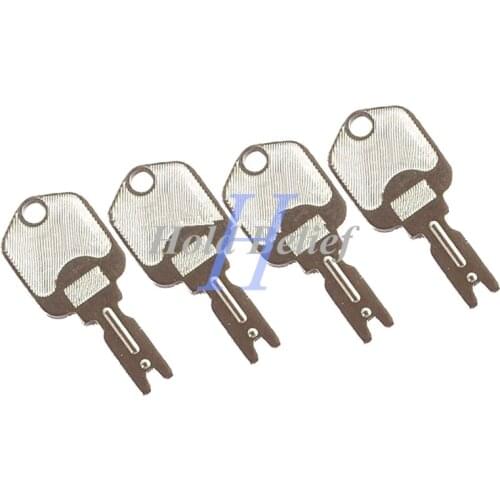 4) Forklift Key for Clark Yale Hyster Komatsu Gradall Gehl Crown 166 Hyster key