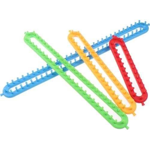 4 Size/set Classical Round Circle Hat Knitter Knitting Knit Loom Kit 1 Wool Yarn Needle Knit Hobby Knitting Machine Sewing Tools