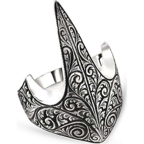 925 sterling Silver Special Design Archer Thumb Ring in Traditional ring