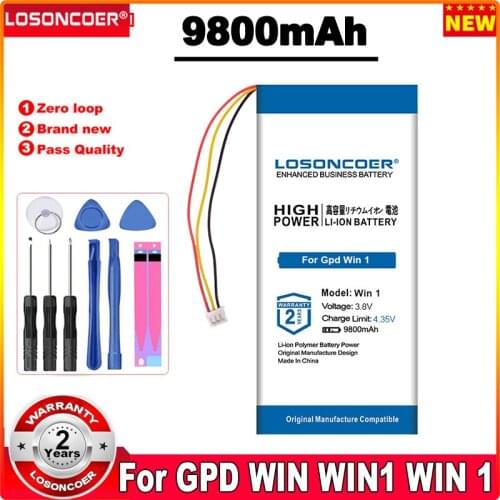 9800mAh For Tablet Pc Gpd Win 1 8448104 Rechargeable Batteries Li-ion Battery