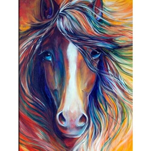 Diamond Painting Horse 5D DIY Home Decor Gift Full Square/Round Mosaic Embroidery Rhinestone Cross Stitch Animal Art Mural Kits
