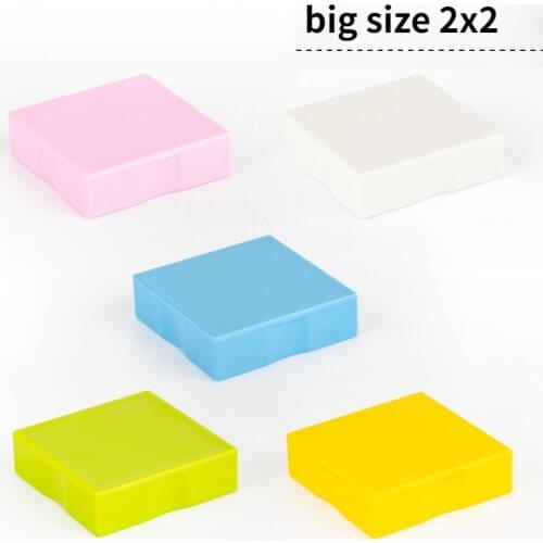 Big size smooth Brick 2x2 10pcs DIY Classic Education Building Blocks Compatible With other Large Bricks Toys For Children