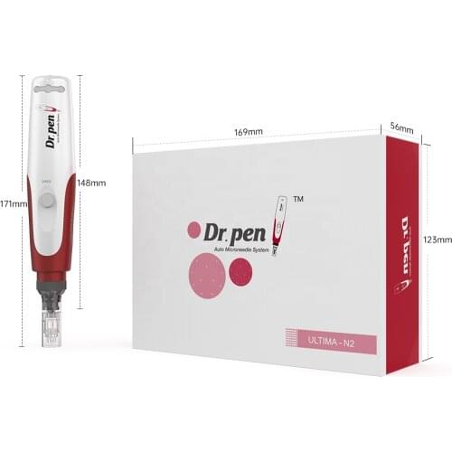 Dr.pen N2-W mym built-in battery dermapenS electric medical mts Derma pen stainless steel microneedle stamp 10pc wholesale price