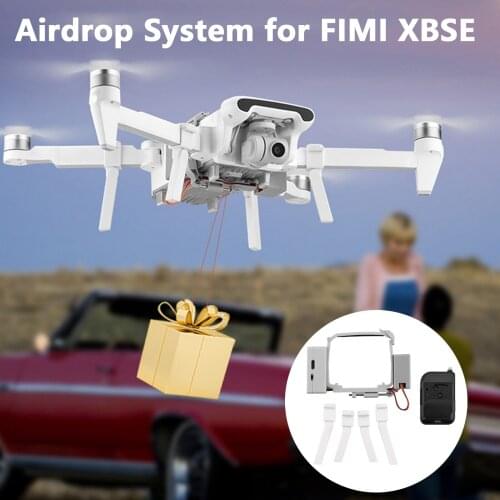 Drone Airdrop Advertising Gift Ring Thrower Delivery Drop with Landing Gear Remote Control for Xiaomi FIMI X8SE 2019 2020