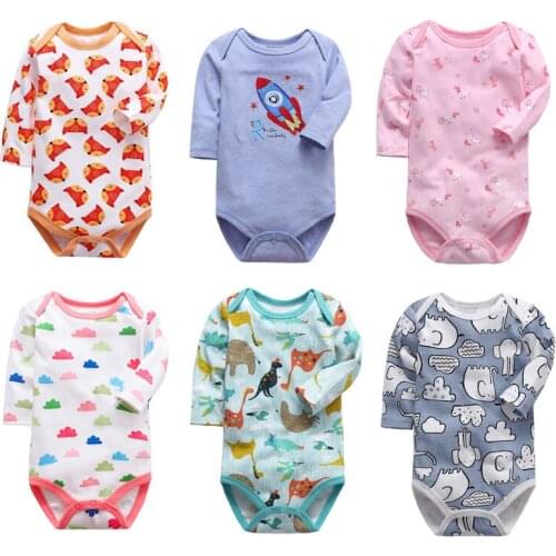 New Summer Baby girls Boys Romper long Sleeve infant rompers Jumpsuit cotton Baby Rompers Newborn Clothes Kids clothing