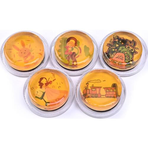 Violin Professional Transparent Yellow Rosin Resin For Cello Viola Erhu Bowed Strings Common Instrument Accessories Cartoon