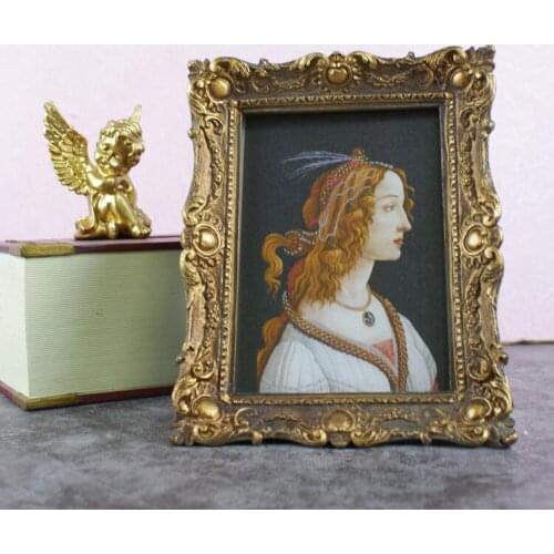 American retro Distressed Photo Frame Set up European Style Decoration ersonality creative decoration photo wall hanging