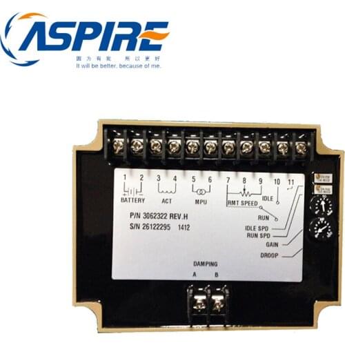 Generator Speed Controller 3062322 For Diesel Engine Genset KTAA19-G6A