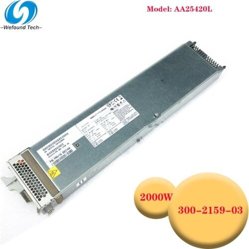 Server Power Supply AA25420L 300-2159-03 12V 165A 2000W Can be Connected to The Mine