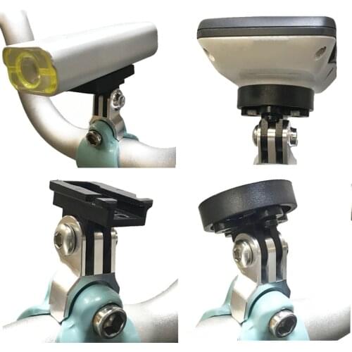 For Brompton small cloth folding car, GoPro seat lamp frame, bairuiteng Garmin Jiaming code table applicable accessories