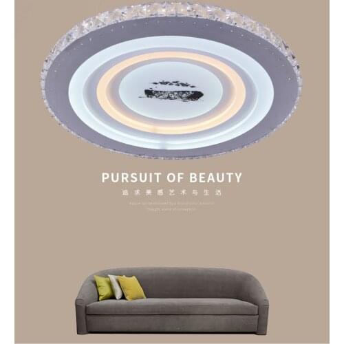 Modern romantic LED ceiling crystal lighting