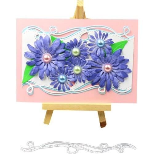 YPP CRAFT Lace Border Metal Cutting Dies Stencil for DIY Scrapbooking Album Embossing Paper Cards Deco Crafts Die Cuts