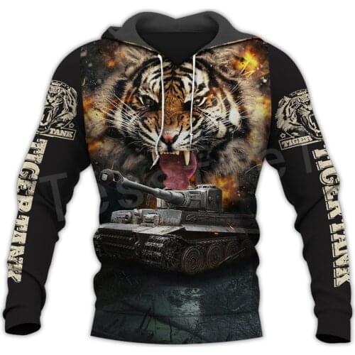 Tessffel Hot Games World of Tanks Animal Tank Funny NewFashion Tracksuit 3DPrint Zipper/Hoodies/Sweatshirt/Jacket/Men/Women T-2