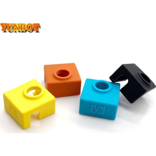 MK9 Protective Silicone Sock Cover Case for Heater Block of Creality CR-10,10S,S4,S5 Anet A8 /MK8/MK9 Hotend 3D Printer Parts