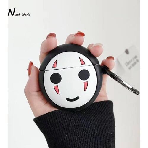 3D Funny Faceless Man Bluetooth Headset Case For Huawei Freebuds 3 Wireless Silicone Cute Soft Cover For Huawei Free Buttons 3