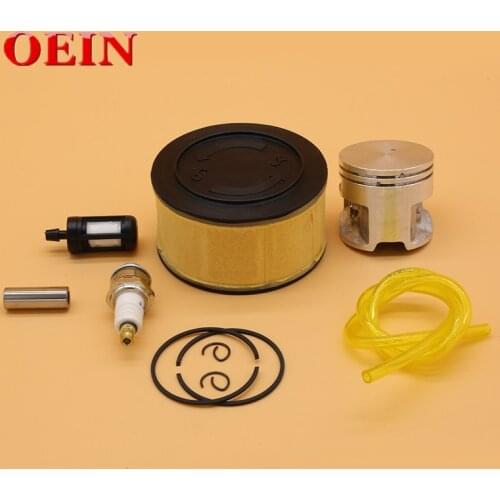 44mm Piston Assy Air Fuel Filter Line Spark Plug Fit For Stihl MS251 MS 251 Chainsaw Spare Parts 1143 030 2007, 1141 120 1600