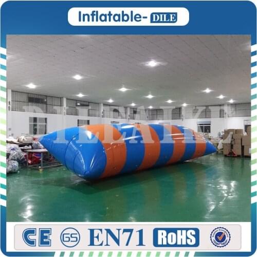 Free Shipping 7m*3m Inflatable Water Blob Jumping Water Air Bag Inflatable Water Jumping Pillow(Size:700x300cm)