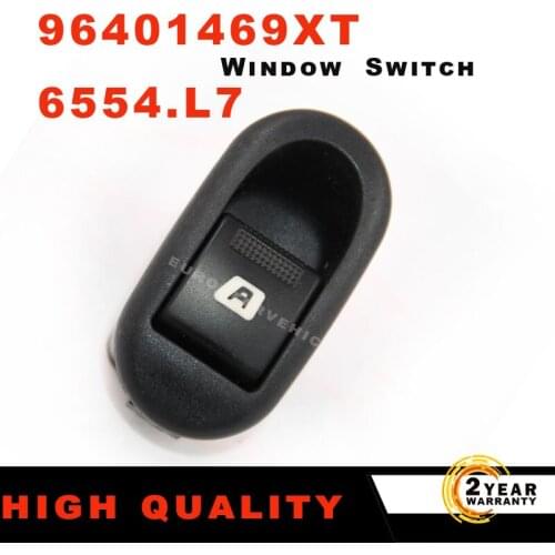 Electric Power Window Lifter regulator Control Switch 6554.L7 Fit Citroen C2 C3 II C3 Pluriel Peugeot 1007 96401469XT