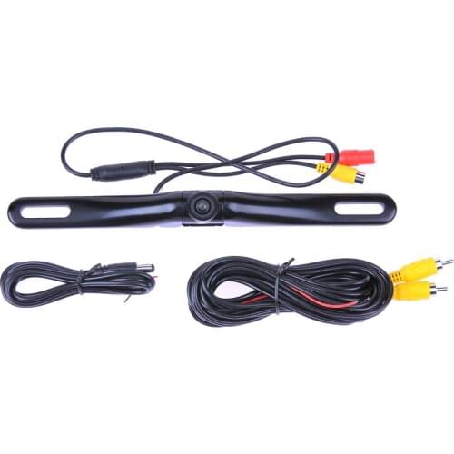 EU RU Licence Plate Frame Camera Waterproof HD Night Vision Reverse Rear View Camera Backup Camera Parking Assistance