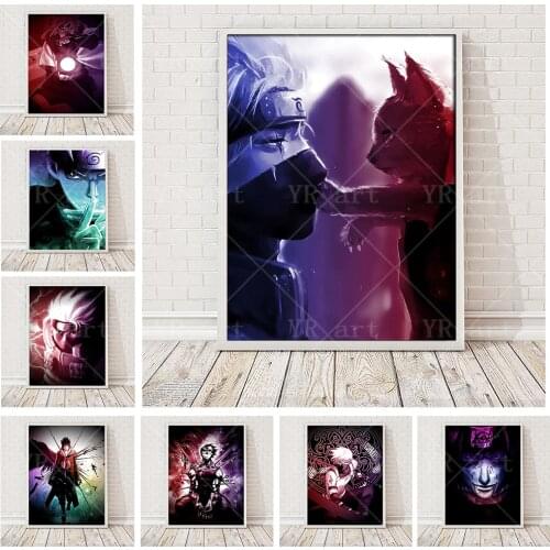 Naruto Pictures Anime Poster Canvas Painting Kids Room Decoration Mural Wall Art Prints For Modern Home Decor Cuadros