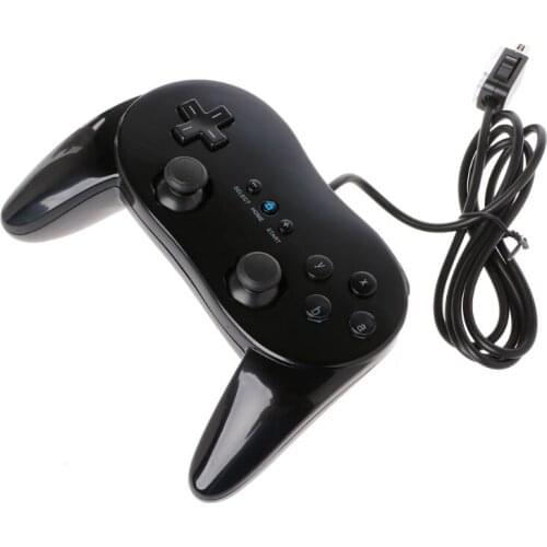 Classic Wired Game Controller Gaming Remote Pro Gamepad Control For Wii