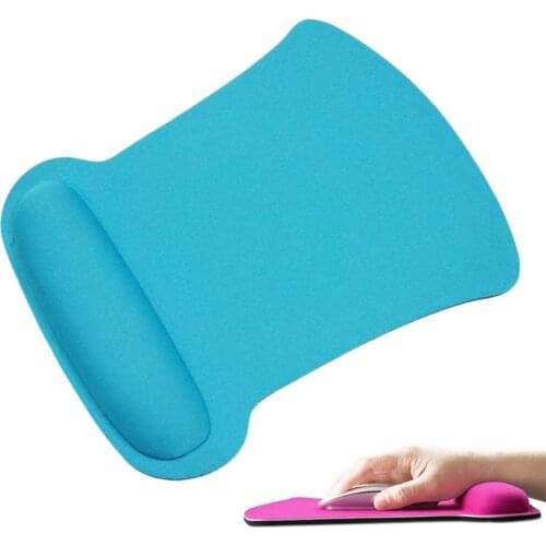 Ergonomic Memory Foam Mouse Pad Wrist Rest Support Wrist Cushion Support Lightweight Mousepad Mouse Pain Relief at Home or Work