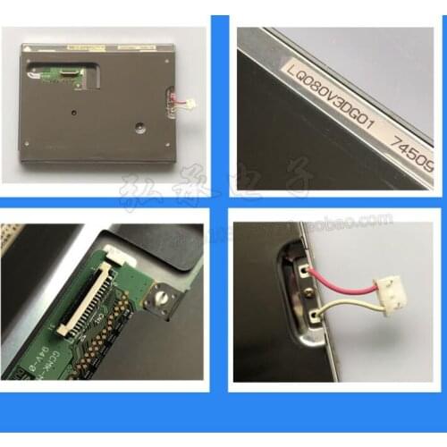 NewSharp 8'' inch LQ080V3DG01 FG080010DNCWAG10 Zhongfu LCD screen can be equipped with touch screen