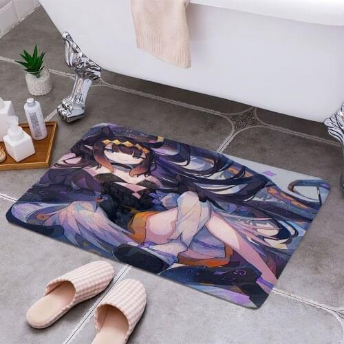 NINOMAE INANIS Anti-slip Doormat Vacuuming Water Absorbing Kitchen Bedroon Bath Floor Mats Home Entrance Home Decora
