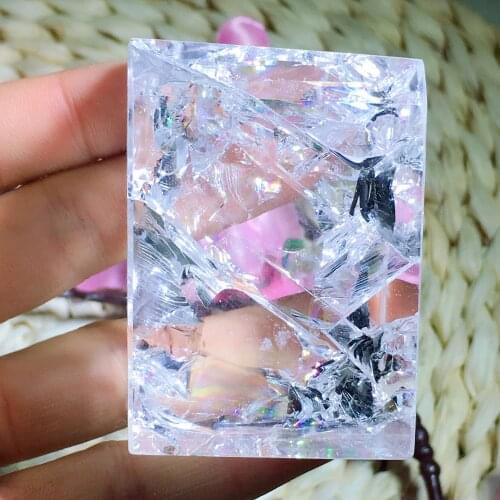 Clear quartz palm