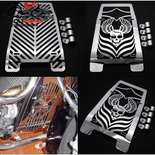 Motorcycle Radiator Grille Guard Protector Grill Water Cooler Engine Cover For Yamaha XVS1100 Drag Star Classic Custom 1999-2012