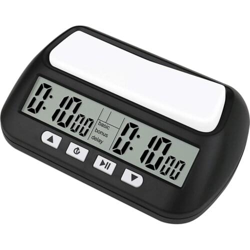 Chess Clock, Digital Chess Timer & Game Timer, 3-In-1 Multipurpose Portable Professional Clock