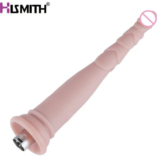 Silicone Anal Dildo 3XLR Connector Anus Sex Machine 3 Pin Attachments Saft Material 2cm-3.2cm Diameter 20.5cm Insertable Length