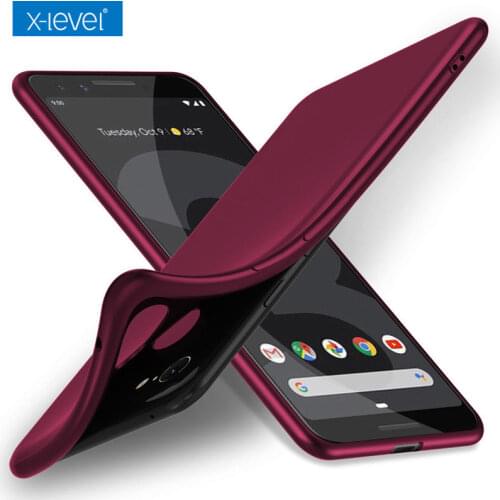 X-level Soft TPU Ultra Thin Case Anti-fingerprint Matte for Google Pixel 3/ 3XL /Pixel 3a/ 3a XL /4/4XL 4A 5a 6 Silicon Cover