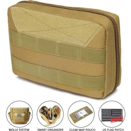 Sports Waist Bags EDC Mini Hunting Pocket Organizer Bag Cordura Nylon Military Utility Message Accessory Hiking Bag