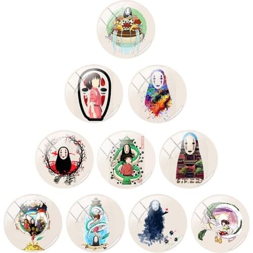 TAFREE No Face man Photo 12/15/16/18/20/25/30mm Glass Cabochons Dome Flat Back For DIY Jewelry Making Accessories 10pcs/Lot