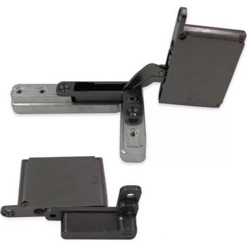 Heavy duty invisible aluminum door frame hinge hydraulic muffler cushion cabinet bearing hinge hidden installation