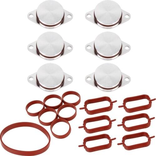 Replacement Bungs Diesel Swirl Flap Blanks with Intake Manifold Gasket