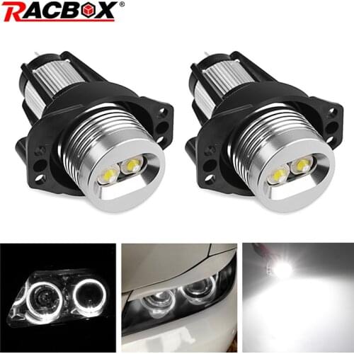 1 Pair LED Car Styling Angel Eyes light Highlighted Auto Lamp 12V White fashion modification refit For BMW E90 E91