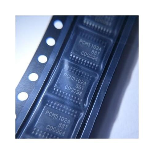 2pcs/lot PCM5102APWR PCM5102APW PCM5102A PCM5102 TSSOP-20 In Stock