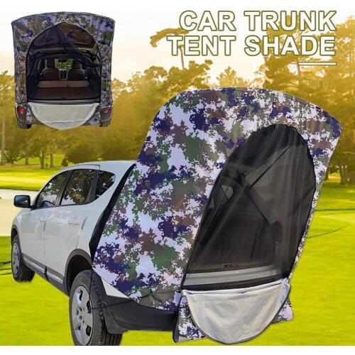 2021 Car Rear Roof Outdoor Equipment Camping Tent Canopy Tail Ledger Picnic Awning For SUV Car Camping Picnic Tent Equipment