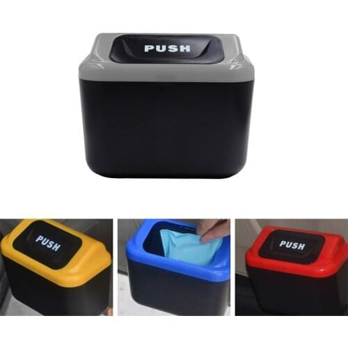 Car trash Car Trash Can Garbage Attractive Bin Auto Organizer Storage Box Rubbish Gargage Holder Accessorie car accessories
