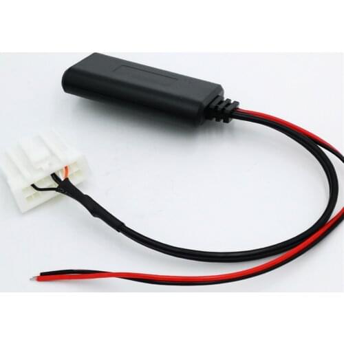 Car Bluetooth Module for Mazda 2 3 5 6 MX5 RX8 CX7 Radio Stereo Aux Cable Adapter Wireless Audio Input(6.5)