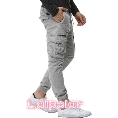 Mens Camouflage Tactical Cargo Pants Men Joggers Boost Military Casual Cotton Pants Hip Hop Ribbon Male army Trousers 38