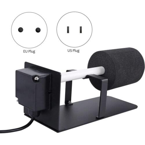 Cup Turner for Crafts Figurines Tumbler Fully Assembled with Motor Home Decoration Miniatures Accessories