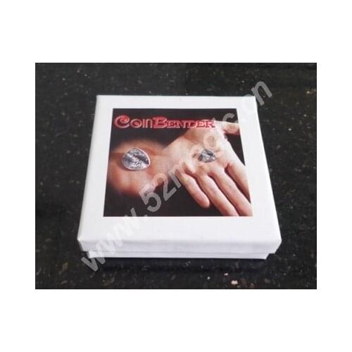 Absolute Coin Bender By Action Magic,Close Up Magic Props,Stage, Street,Mentalism,Coin Magic,Toys,Gadget,Joke,Classic