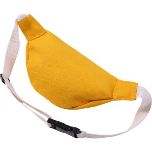 Childrens Mini Waist Bag Canvas Kids Red Fanny Pack Boys Girls Zipper Wallet Chest Bag Baby Belt Bag Waist Packs Travel Pouch